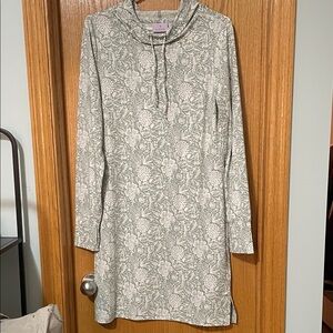 Willow Blossom Floral Hooded Stretch Dress